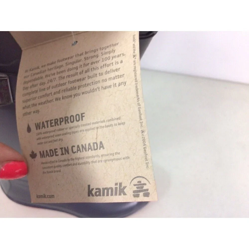 Kamik Rain Mud Boots Womens 6 New